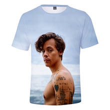 Harrys linha fina 3d t camisa 2021 novos meninos t camisas verão streetwear tshirt camiseta hip hop superior dos homens roupas 2024 - compre barato
