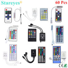 60 Pieces LED strip CCT RGB RGBW Remote controller IR 20 24 40 44 RF 11 17 Keys dimmer music Control for SMD 5050 3528 2835 tape 2024 - buy cheap