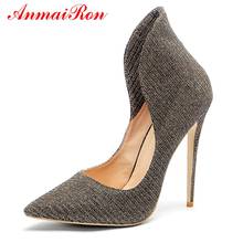 Anmairon sapatos femininos de salto agulha fina, básico, tamanho 34-43 ly836 2024 - compre barato