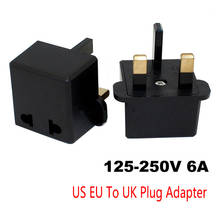 9624 Plug Adapter Universal EU US to UK AC Power Socket Plug Travel Wall Charger Outlet Adapter Converter For Phone Charging 2024 - buy cheap