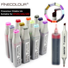 Finecolour EF900 Art Oily Alcohol Marker Ink 20ML EF100/101/102 Universal Replenishing/Supplement/Fillable Liquid Ink 480 Colors 2024 - buy cheap