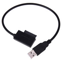 Usb To 7+6 13pin Slim Sata/ide Cd Dvd Rom Optical Drive Cable Adapter For Notebook Laptop 2024 - buy cheap