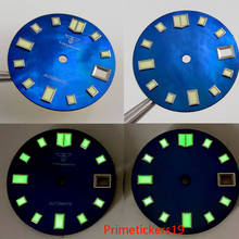 Super luminoso 29mm estéril assista dial tandorio marca com data janela ajuste nh35 movimento automático relógio de pulso acessórios 2024 - compre barato