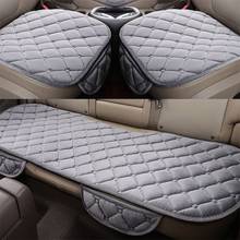 Car Seat Cushion Thermal Plush Cushion Autumn Set Seat Velvet Single Pad Car Seat Covers 2024 - buy cheap