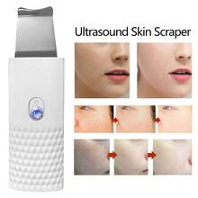 Ultrasonic Face Massager Ion Deep Cleaning Skin Microcurrent Scrubber Shovel Facial Pore Blackhead Cleaner Beauty Tools 2024 - buy cheap