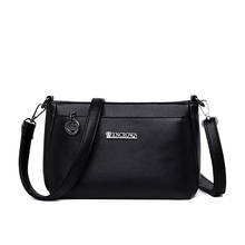 Genuine Leather Flap Luxury Handbags Women Messenger Crossbody Bags for women 2019 Shoulder Bag Female Bags sac a main femme 2024 - buy cheap