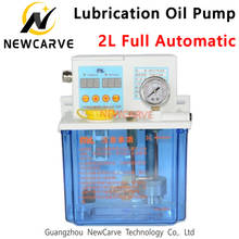 Bomba de lubrificação automática de óleo cnc, 2l, digital, temporizador eletrônico, 220v, para roteador cnc, esculpir 2024 - compre barato