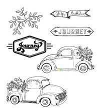 car Clear Stamp for DIY Scrapbooking/Card Making/Kids Fun Decoration Supplies A2036 2024 - buy cheap