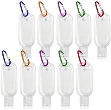 10Pcs 50ML Spray Bottle Empty Small Plastic Squeeze Bottles with Clip for Keyring Perfume Bottle Refillable Bottles 2024 - buy cheap