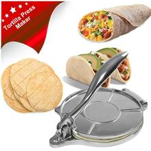 8 Inch Mexico Tortilla Press Maker Multi-function Manual Aluminium Foldable Corn Dough Cake Press Machine Kitchen Tools 2024 - buy cheap