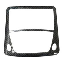 for Nissan Navara NP300 2016-2021 Car Carbon Fibre Front Reading Switch Light Lamp Frame Cover Trim Sticker Accessories 2024 - buy cheap