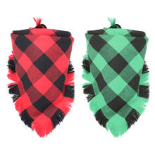 Bufanda Triangular ajustable clásica para mascotas, pañuelo de moda para cachorro, perro, gato, decoración, 2 colores 2024 - compra barato