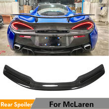 Rear Trunk Spoiler Boot Lip Wing Spoiler For McLaren 2015 - 2019 Carbon Fiber Rear Trunk Boot Lip Spoiler 2024 - buy cheap