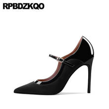 Ultra designer sapatos de moda 2021 luxo feminino salto alto preto bombas extremas tamanho grande senhoras stiletto super cetim dedo do pé apontado 2024 - compre barato
