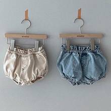 Summer Baby Shorts Solid Color Short Pants Baby Boys Denim Shorts Infant Girls Pp Pants Children Casual Trousers 2024 - buy cheap