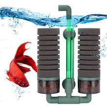 Aquarium Bio Filter For Aquarium Fish Tank Air Pump Skimmer Biochemical Sponge Ceramic Balls Aquaric Adjustable Clean Tool 2024 - buy cheap