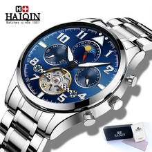 Haiqin-relógio de pulso mecânico masculino, luxuoso, luminoso, à prova d'água, 2019 2024 - compre barato