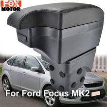 For Ford Focus MK2 2005 - 2011 Armrest 2006 2008 2009 Car Styling Black Center Console Box 2024 - buy cheap