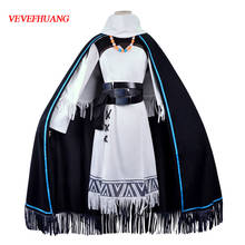 VEVEFHUANG Game Arknights Cosplay Hatsuyuki Costume Dress Uniform Full Set Adult Girls Women Halloween Carnival Costume Custom 2024 - buy cheap