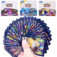 Original box Pokemon English GX Cards Game Battle Sun & Moon Evolutions Hidden Fates Sword Shield Pokemon French card toy 2024 - buy cheap