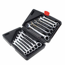 12-Piece Dual-Use Fixed Ratchet Wrench Tool Quick Wrench Set Hardware Tool Wrench Combination Set 2024 - buy cheap