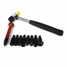NEW-Paintless Dent Repair Hail Removal Tools Kit Tap Down Pen With 9 Heads Pdr Tools Set Tools Kit 2024 - buy cheap