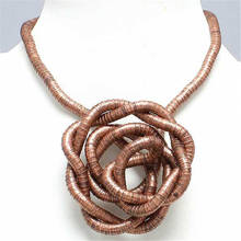 Manufacture 5mm 90cm Copper Plated Iron Bendable Flexible Bendy Snake Necklace,10pcs/pack 2024 - buy cheap