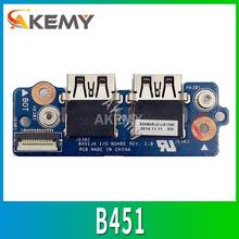 NEw board for ASUS B451 B451J B451JA  B451JAV IO  board USB board interface board 2024 - buy cheap