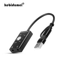 Placa de som externa, entrada usb 2.0 tipo c para entrada de 3.5mm, microfone, suporte para dac 3d, adaptador de áudio para windows, mac, linux, android 2024 - compre barato