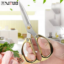 Kitchen Chef Scissors Chicken Bone Scissors Powerful Multi-function Shearing Fish Sharp Scissors Home Daily Kitchen Knife Tools 2024 - buy cheap