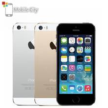 Apple iPhone 5S IOS 4G LTE разблокированный мобильный 4,0 ''16 Гб/32 ГБ/64 Гб rom WiFi gps 8MP Touch ID отпечаток пальца используемый смартфон 2024 - купить недорого