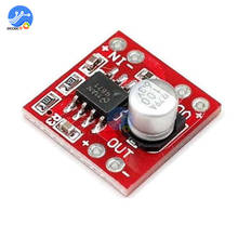 Placa amplificadora LM4871 Mono, amplificador de potencia, 3W, CC, 3V-5V, módulo amplificador para altavoz, Kit DIY electrónico 2024 - compra barato