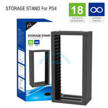 PS4 Slim Pro игровые диски вертикальная подставка для хранения игральных карт держатель для Sony PlayStation 4 PS 4/Slim/Pro 2024 - купить недорого