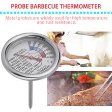 1pc universal comida termômetro cozinha carne termômetro de aço inoxidável alimentos cozinhar churrasco bife sonda ferramenta medição 2024 - compre barato