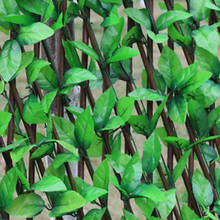 Artificial Garden Fence Leaf Hedge Privacy Screening Garden Decoration 2024 - buy cheap