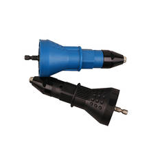 Electric Pull Drill Riveter Conversion Adapter Rivet Nozzle Nut Guns Riveting Drill Adaptor Nut Tool Multifunction Nail Gun Tool 2024 - buy cheap