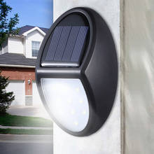 Luz LED Solar para exteriores, lámpara alimentada por luz Solar, impermeable, Sensor de movimiento PIR, luz de calle para decoración de jardín 2024 - compra barato