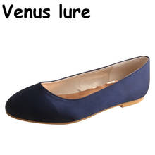 Sapatos baixos azul-marinho femininos 23 cores 2024 - compre barato