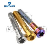 Wanyifa Titanium Bolt M6x20 35mm Allen Key Hex Screw Bicycle Motorcycle Fastener 2024 - buy cheap