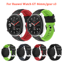 sport Silicone 22mm watchband For Huawei watch GT 46mm/GT2 Pro/2E /Honor Magic smart watch Replacement wristband Accessories 2024 - buy cheap