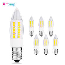 E14 LED Candle Light Bulb 6W Flame Lamp 500lm 3000K Warm White 50W Replacement 360 Beam Angle 110-240V AC Home Lightbulb 6Pack 2024 - buy cheap