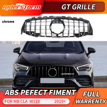 2020+ GT grille For CLA W118 GT Grille Front cla35 Grill for CLA200 220d W118 am g grille cla200 diamond grille for cla180 220d 2024 - buy cheap