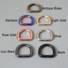 10Pcs Inside 15mm Webbing Straps Metal Buckle D Ring For Bag Accessory Belt Loop Hardware Pet Dog Collar Leather Backpack Clasps 2024 - buy cheap