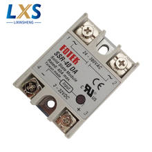 FOTEK Solid State Relay 40A Single Phase High Power Voltage Regulator Industrial Relay SSR-40DA 2024 - buy cheap