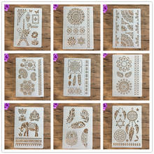 A4 29 * 21cm Mandala lace DIY Stencils Wall Painting Scrapbook Coloring Embossing Album Decorative Paper Card Template,wall 2024 - buy cheap
