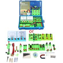 Electromagnetic Experiment Equipment Set Physics Labs Circuit Learning Kit Basic Electricity Discovery Principles Kit for Study 2024 - buy cheap