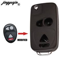 jingyuqin Modified Folding Car Key Shell Fob Case for Buick Regal Lacrosse Park Avenue Excelle Cover 4Buttons 2024 - buy cheap