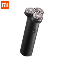Xiaomi-barbeador elétrico inteligente mijia s300 original, máquina de barbear 3d flutuante, à prova d'água, tipo-c, recarregável, navalha masculina 2020 2024 - compre barato