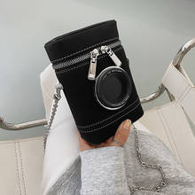 Women Crossbody Creative Camera Shaped Messenger Bags Designer Mirror Laser Leather Handbags Small Camera Shoulder Bag 2024 - buy cheap