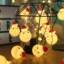 Christmas Tree Decorations Christmas Ornaments Christmas Decorations for Home New Year 2020 Snowman Lamp Christmas Decor Navidad 2024 - buy cheap